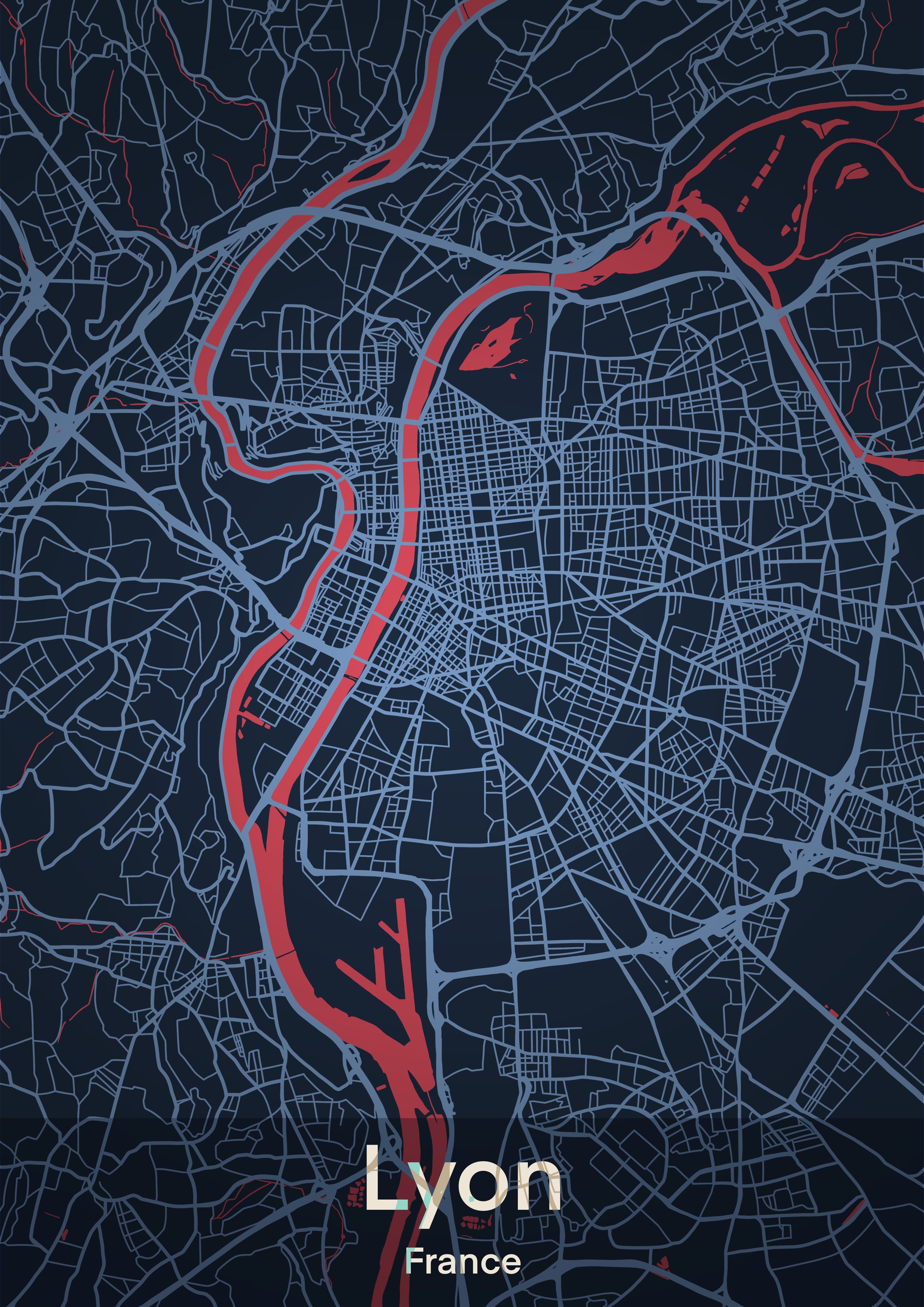 Stunning Lyon Wall Art by Tovu Yovi