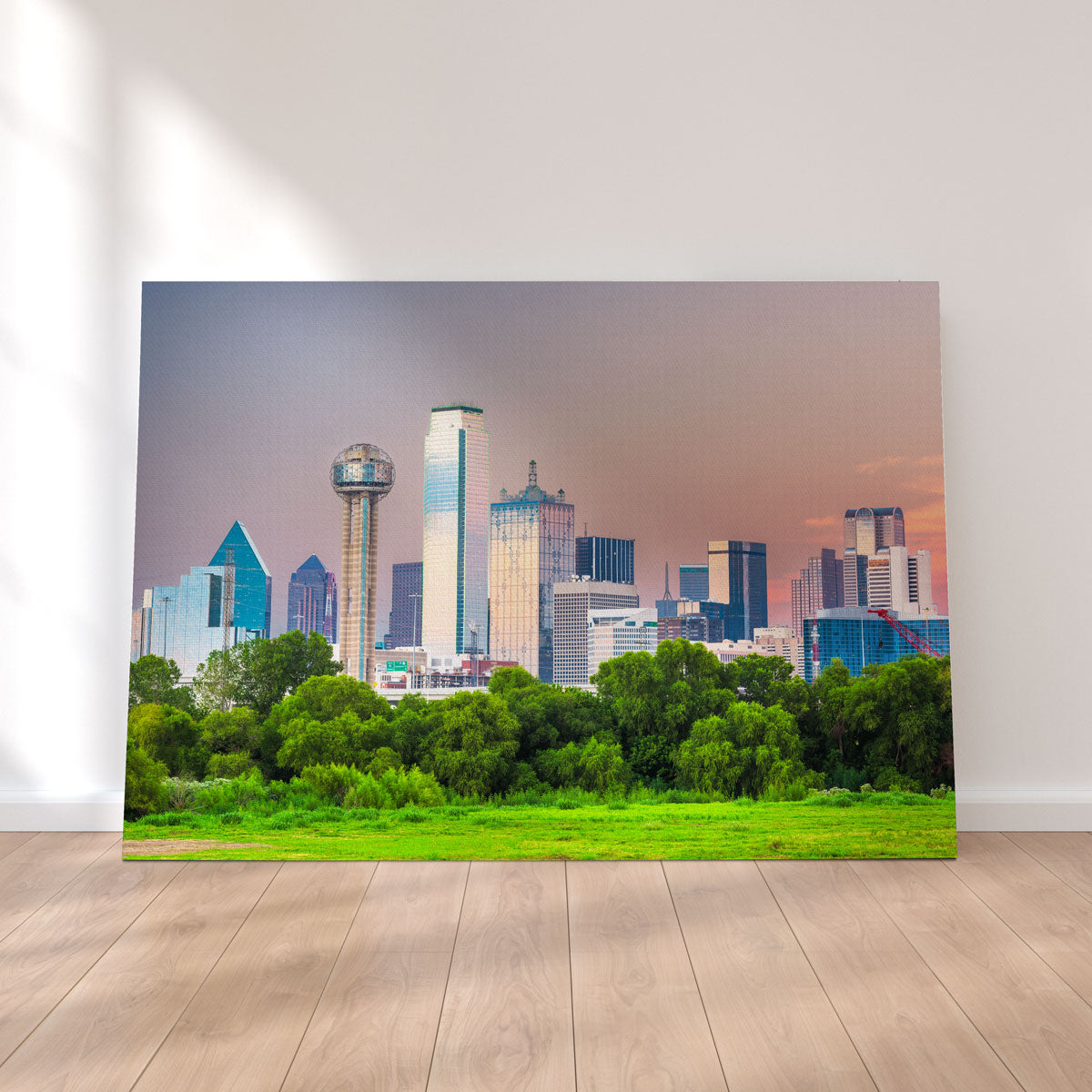 Gorgeous Dallas Skyline Wall Art for Stunning Home Decor