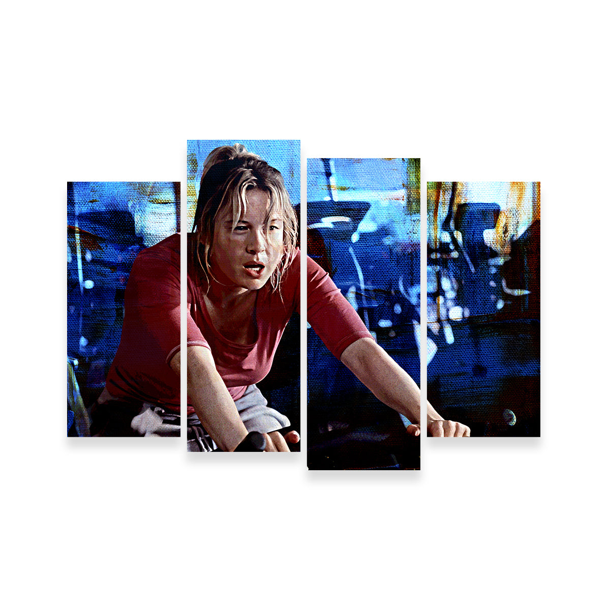 Bridget Jones Workout Inspiring Wall Art for Fitness Enthusiasts