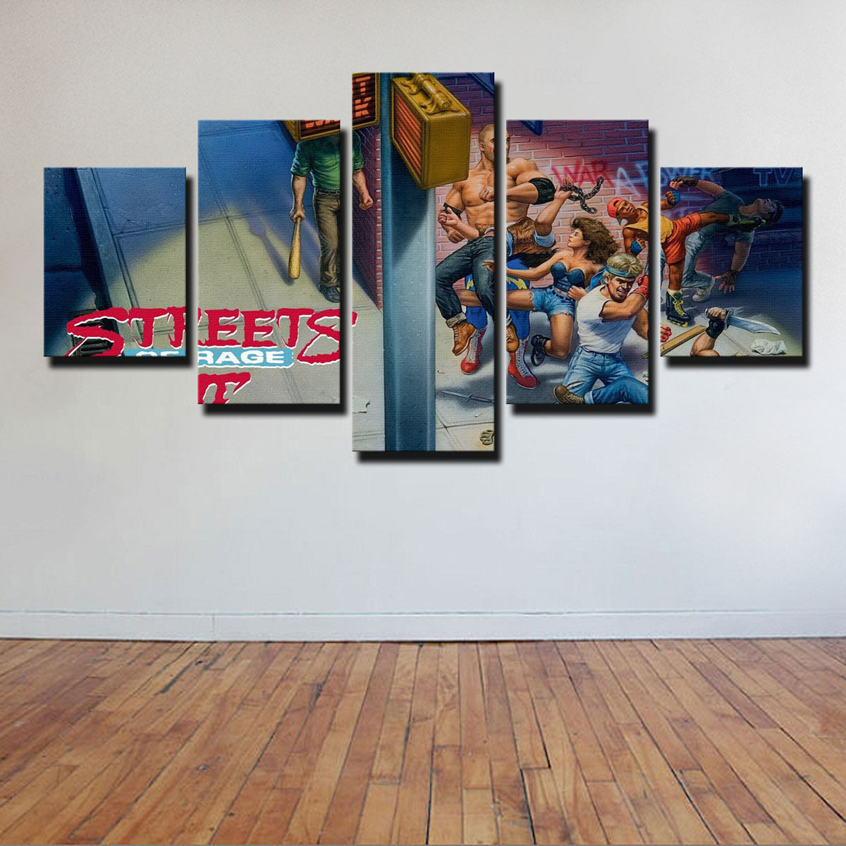 Stunning Streets of Rage 2 Wall Art for Gamers' Decor