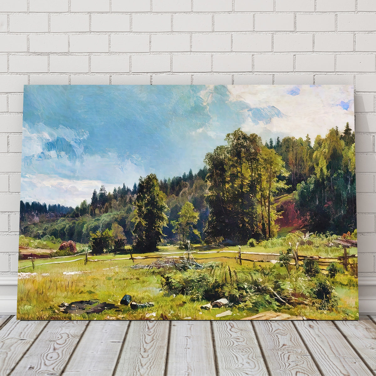 Stunning Meadow at the Forest Edge Wall Art by Denise Dundon