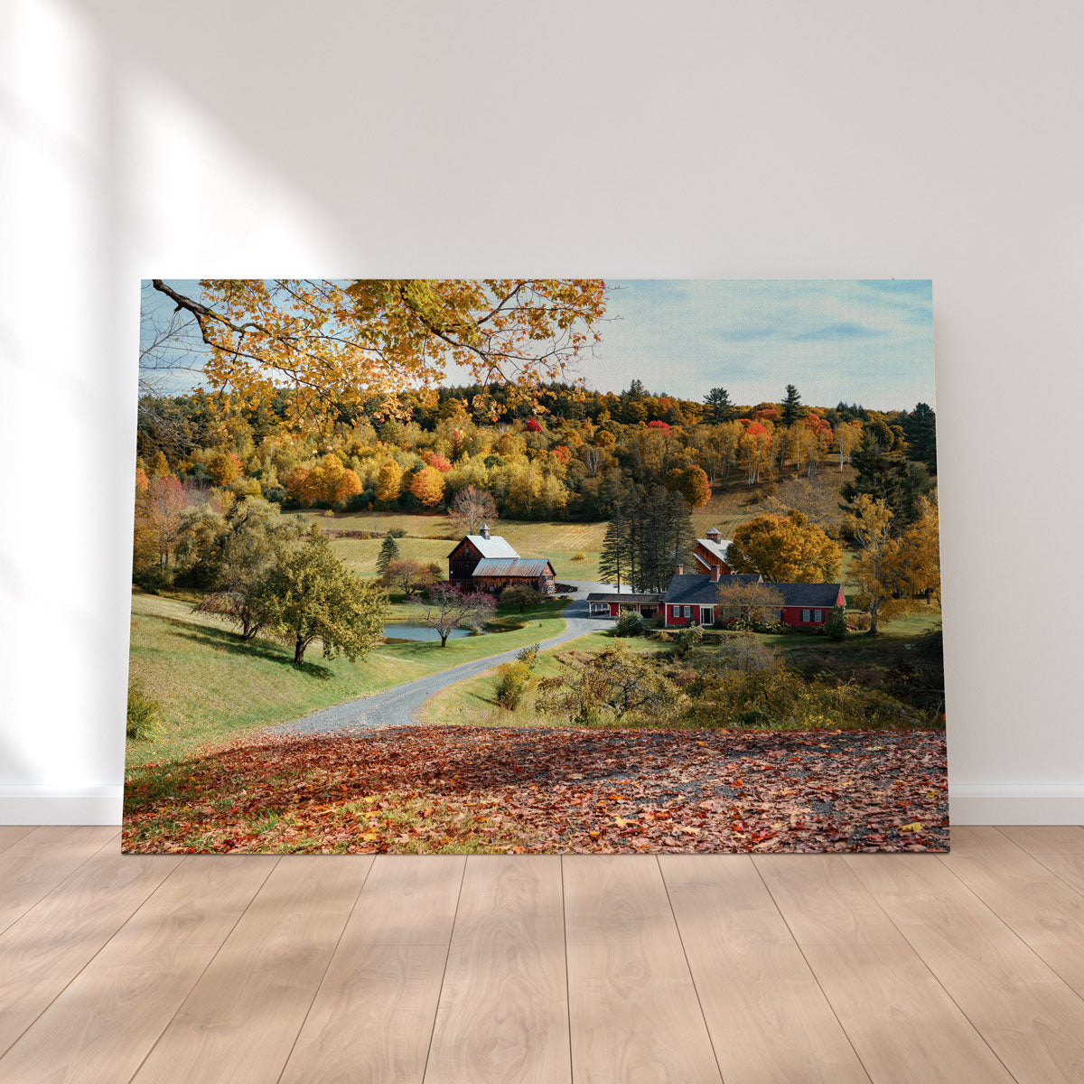 Exquisite Woodstock Farmstead Wall Art by Shaun Mayer
