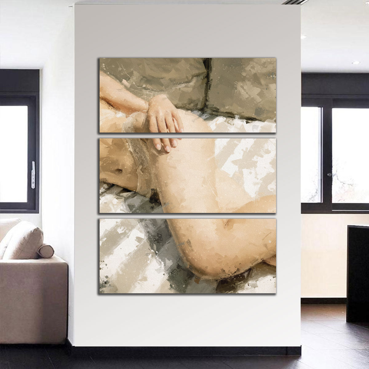 Stunning Sunbather Wall Art by Manuel Luces