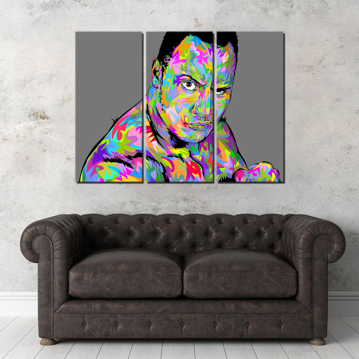 Stunning The Rock Wall Art for Home Decor
