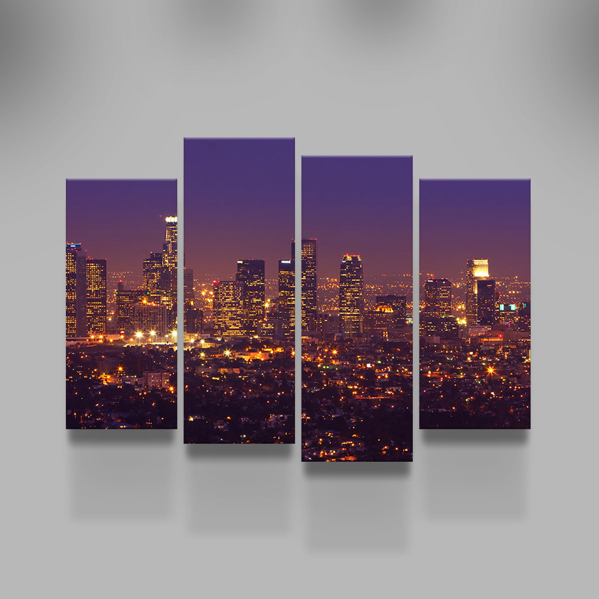 Stunning LA Skyline Wall Art for Your Home Decor