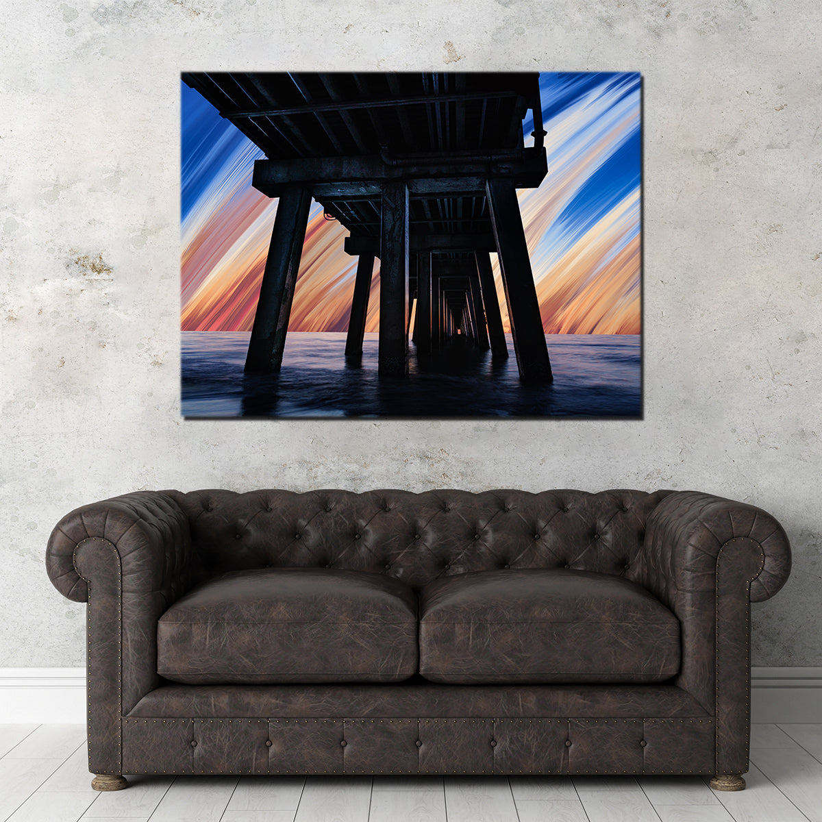 Stunning Under the Pier Wall Art by Eileen Rollin