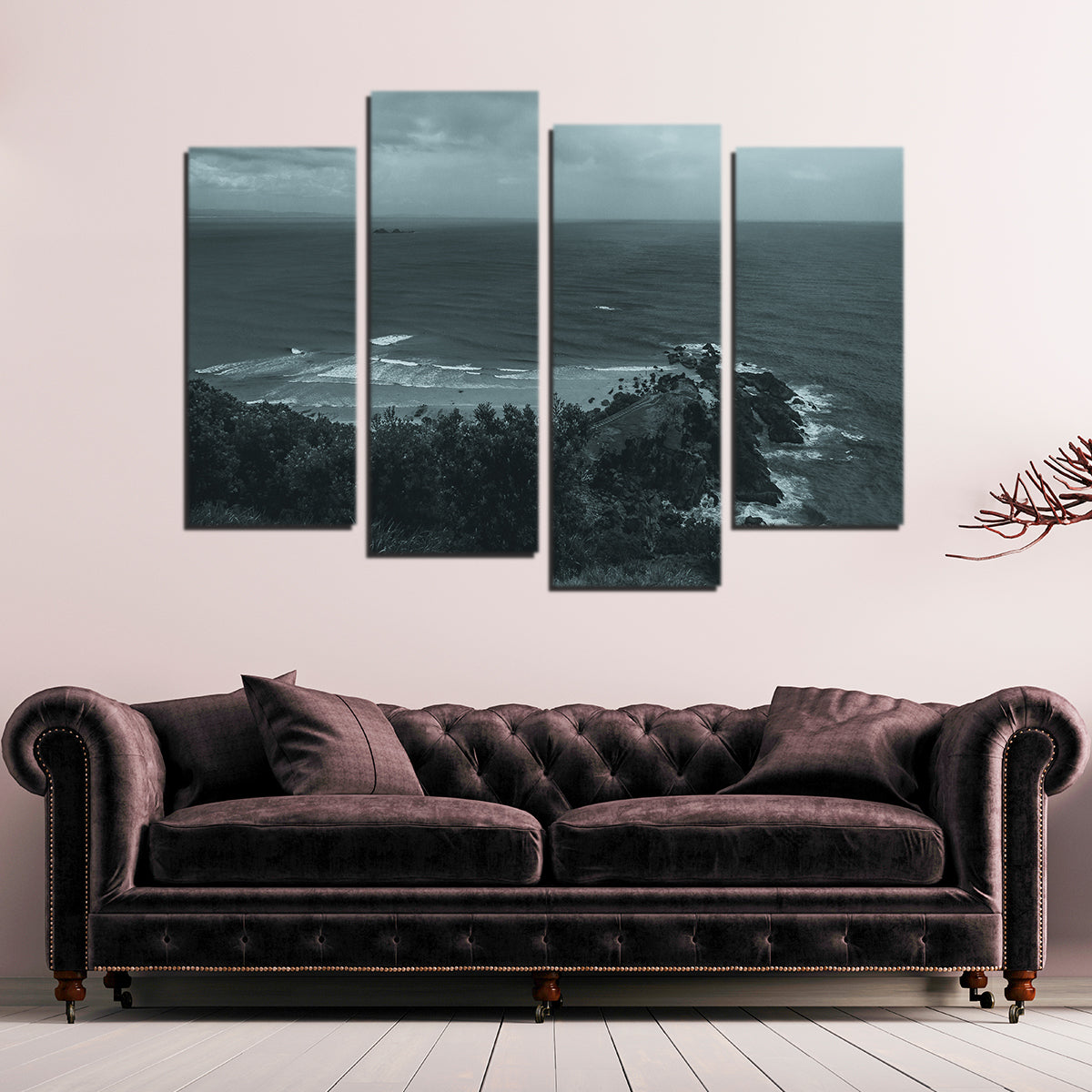 Byron Bay Surf Days Stunning Wall Art by Mike Cotton