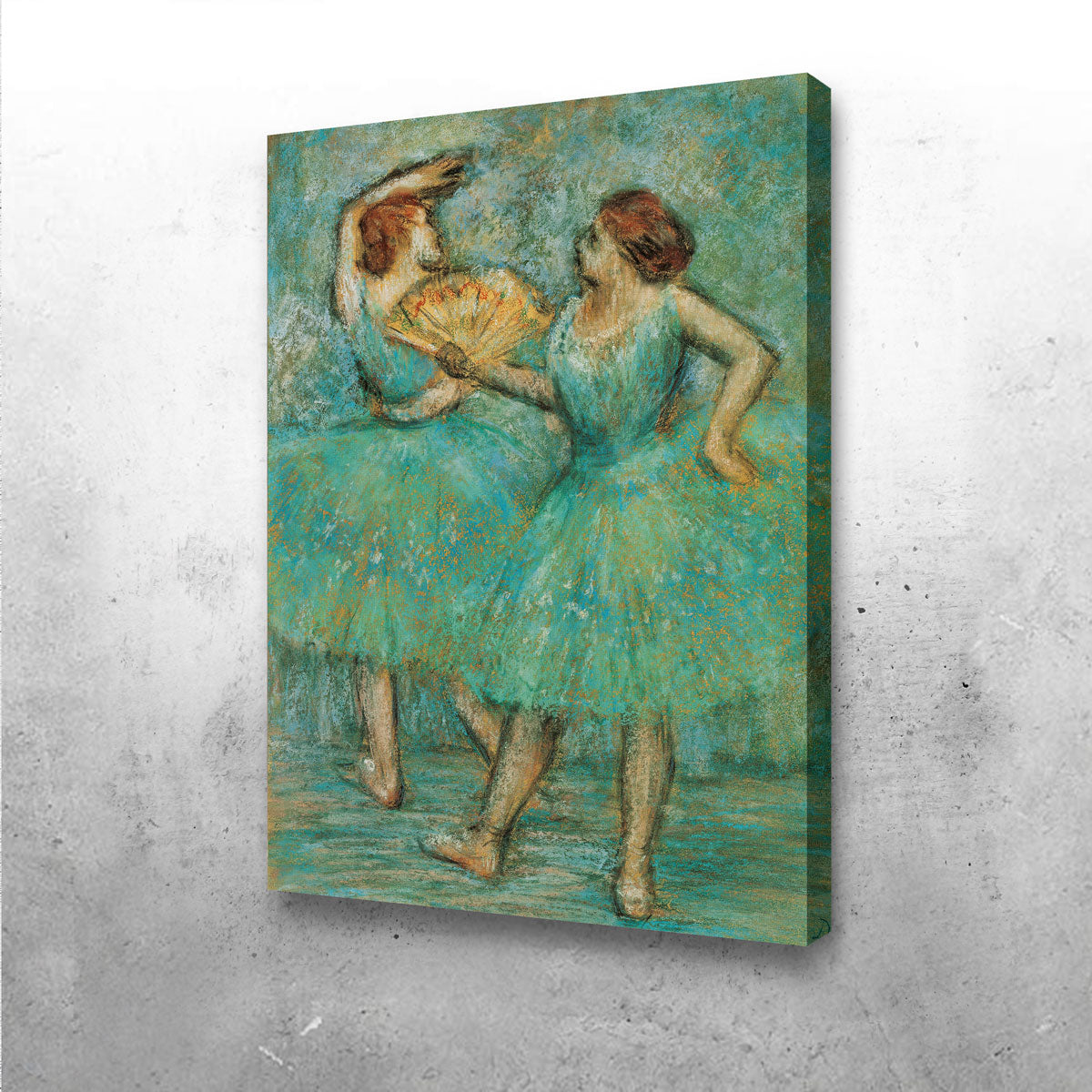 Edgar Degas' Two Dancers Exquisite Wall Art