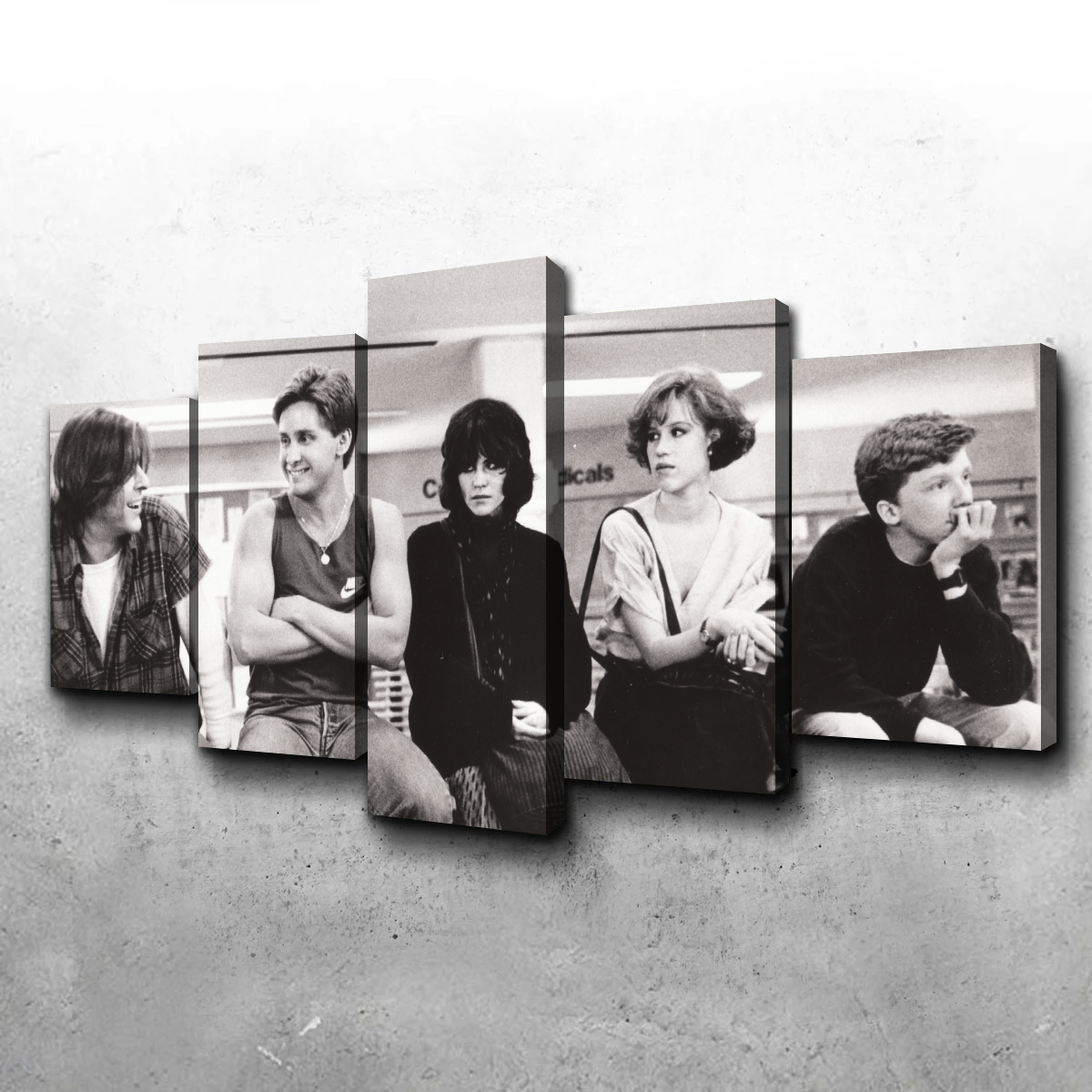 Exquisite Breakfast Club Wall Art for Home Decor