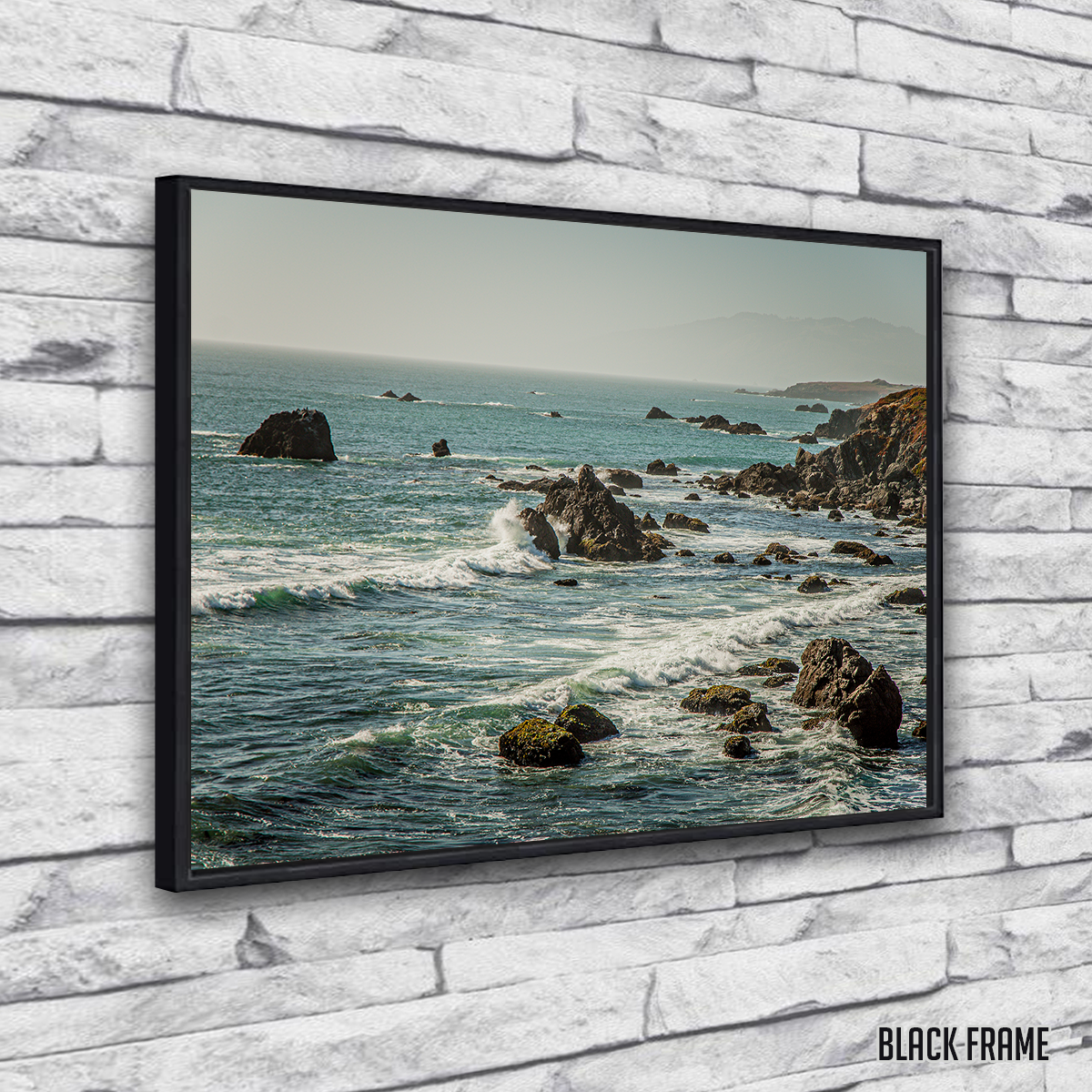 Stunning Crashing Wave Wall Art by Kyle Sherry