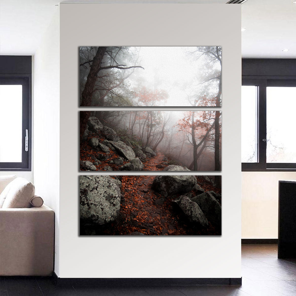 Enchanting Moody Forest Wall Art by Lucas Moore