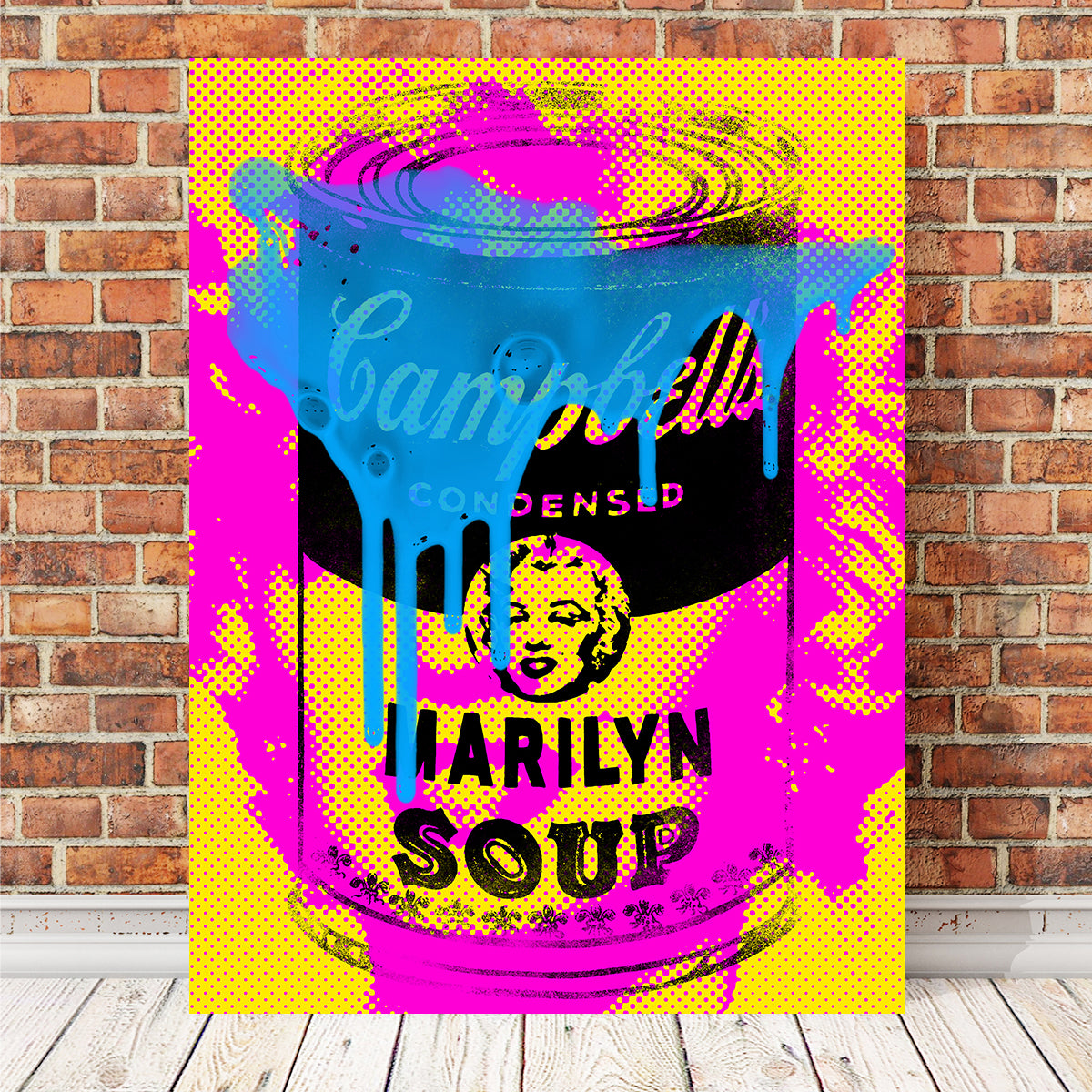 Stunning Marilyn Soup Wall Art by Stephen Chambers