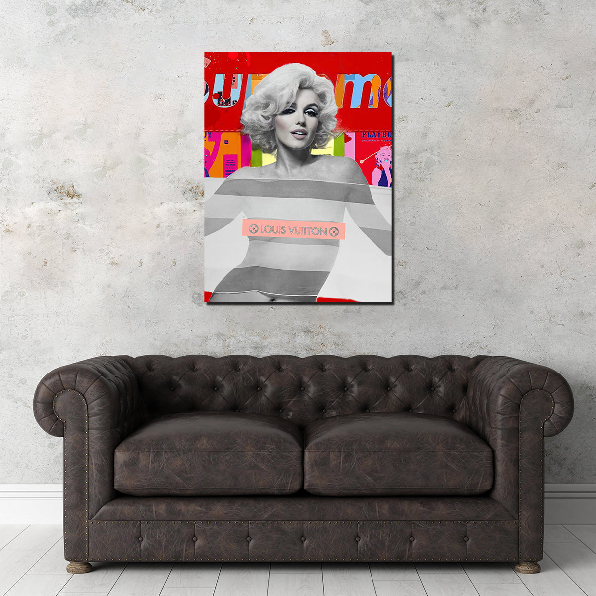Stunning Marilyn Playboy Wall Art for Home Decor
