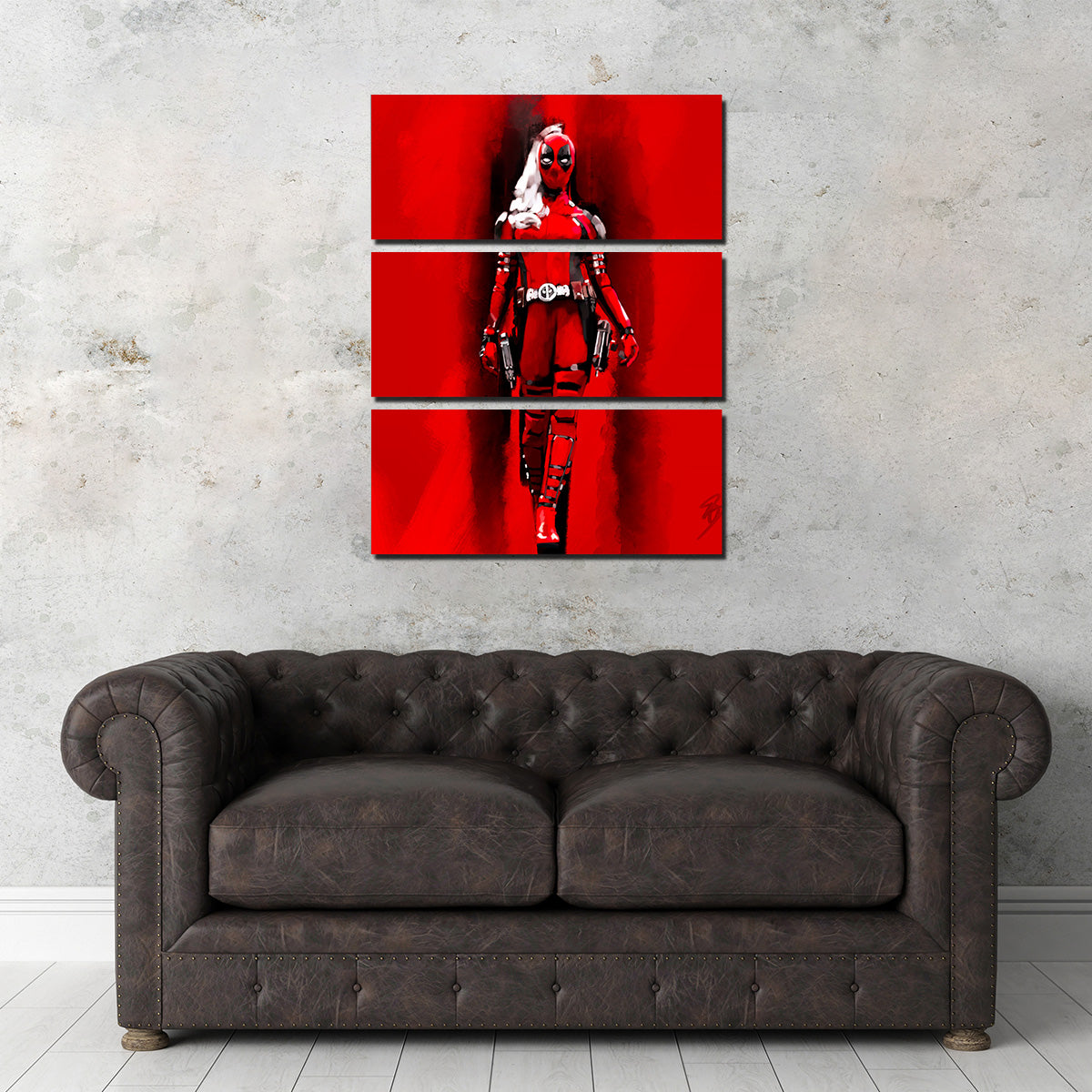Ladypool - Premium Artwork by Andy Brackpool
