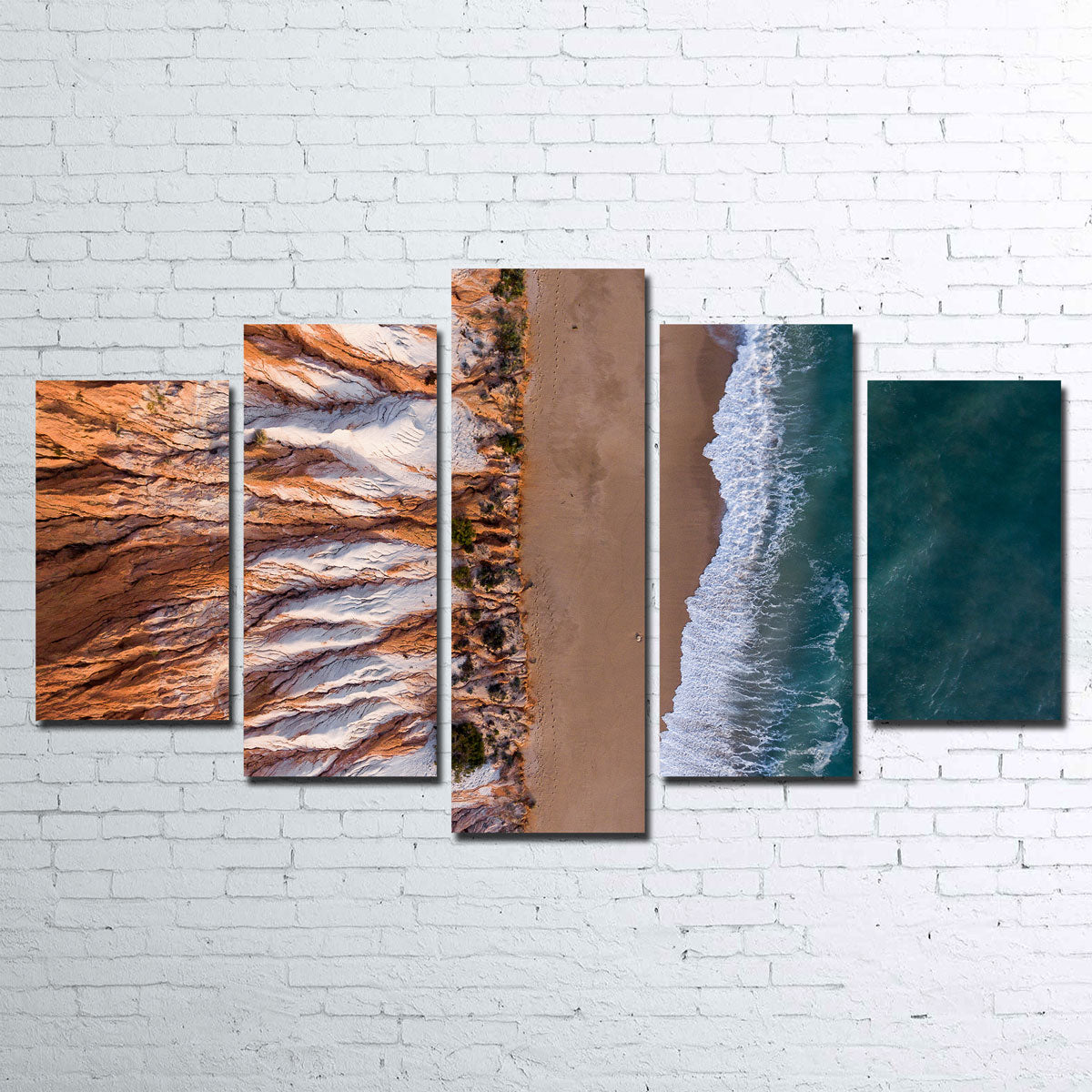 Stunning Where Ocean Meets Land Wall Art by Karolis Janulis