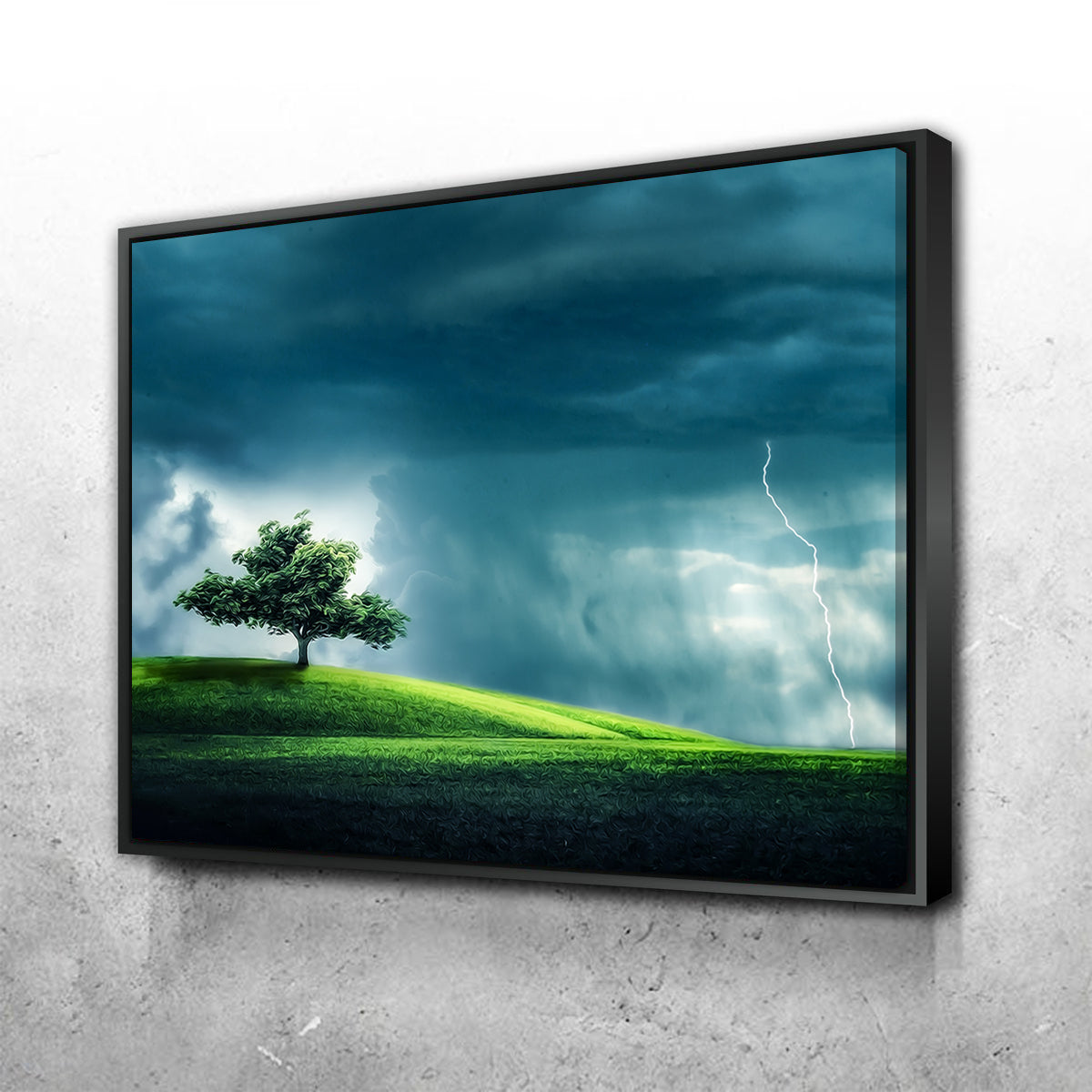 Exquisite Tree Alone Wall Art by George Sorin