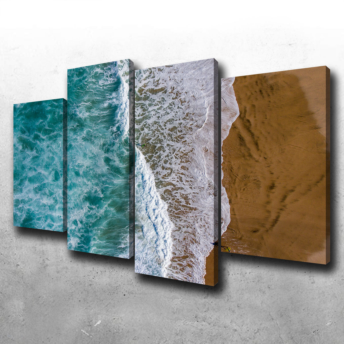 Exquisite Wet Sand Wall Art by Karolis Janulis