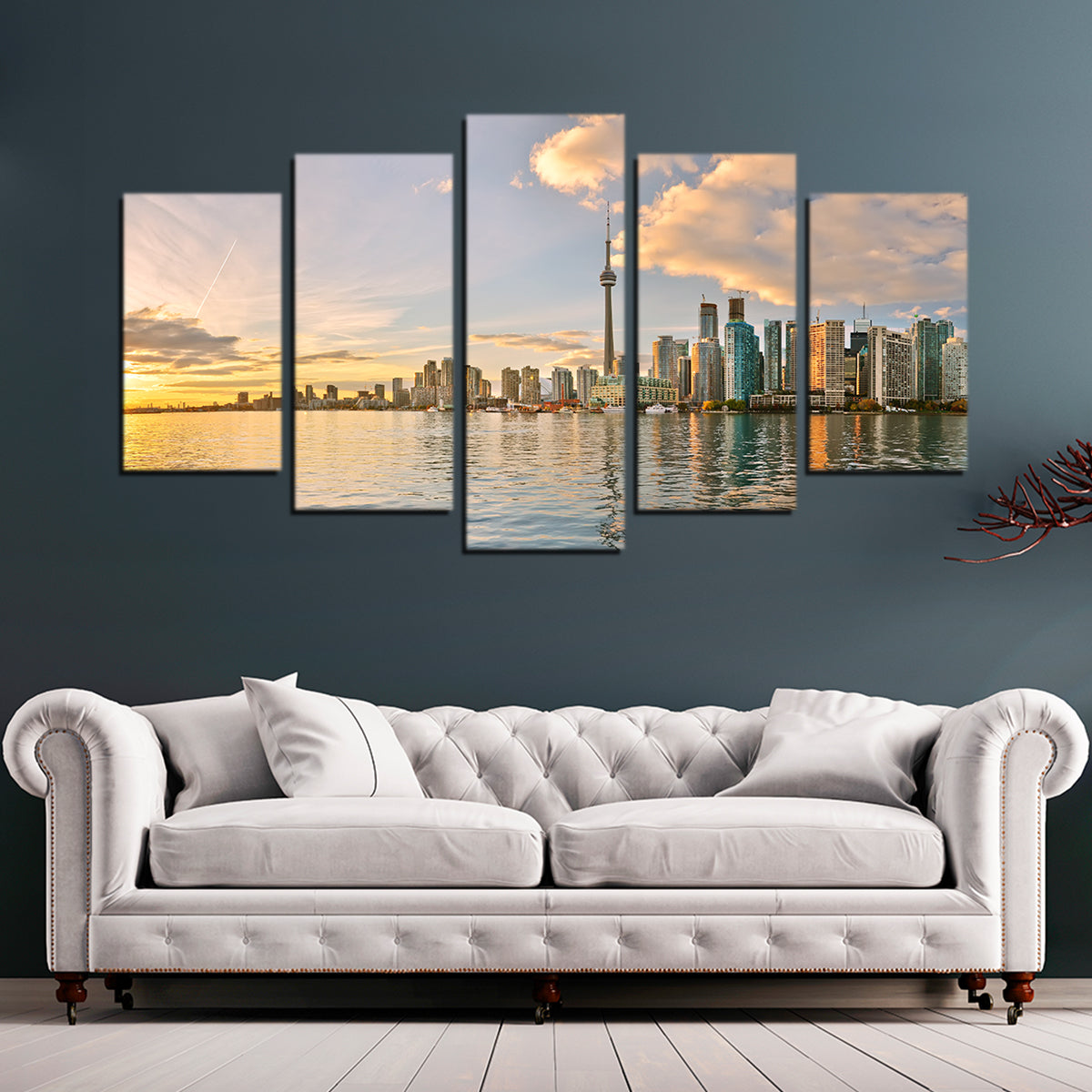 Stunning Toronto Sunset Wall Art for Home Decor