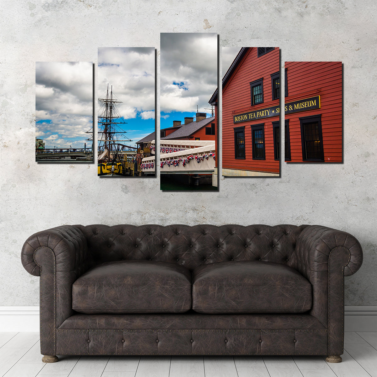 Stunning Boston Tea Party Museum Wall Art for Your Home Decor