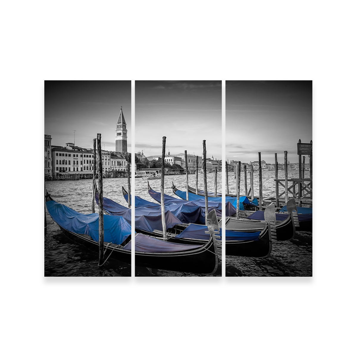 Stunning Venice Grand Canal and St Mark's Campanile Wall Art by Melanie Viola