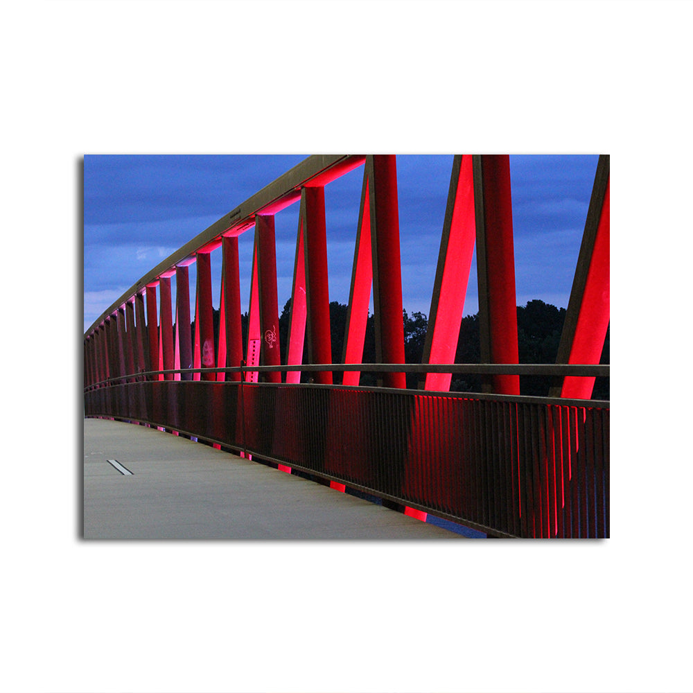 Stunning Two Rivers Park Bridge Wall Art for Your Home Decor