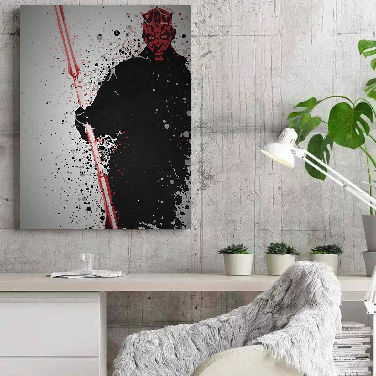 Stunning Maul Wall Art by TM Creative Design