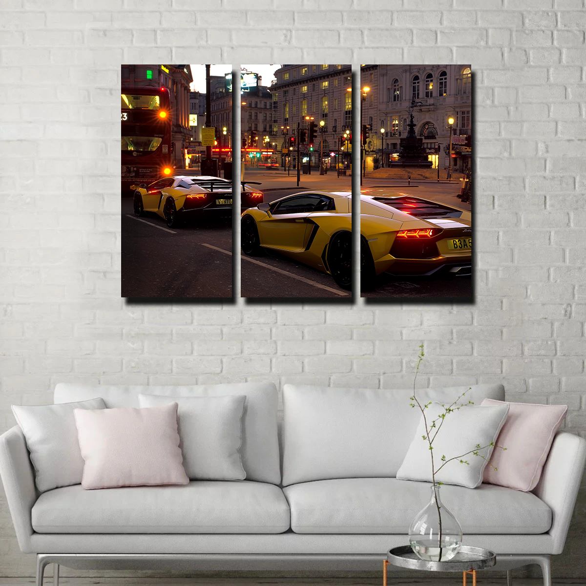Stunning Traffic Jam Wall Art by Vynton