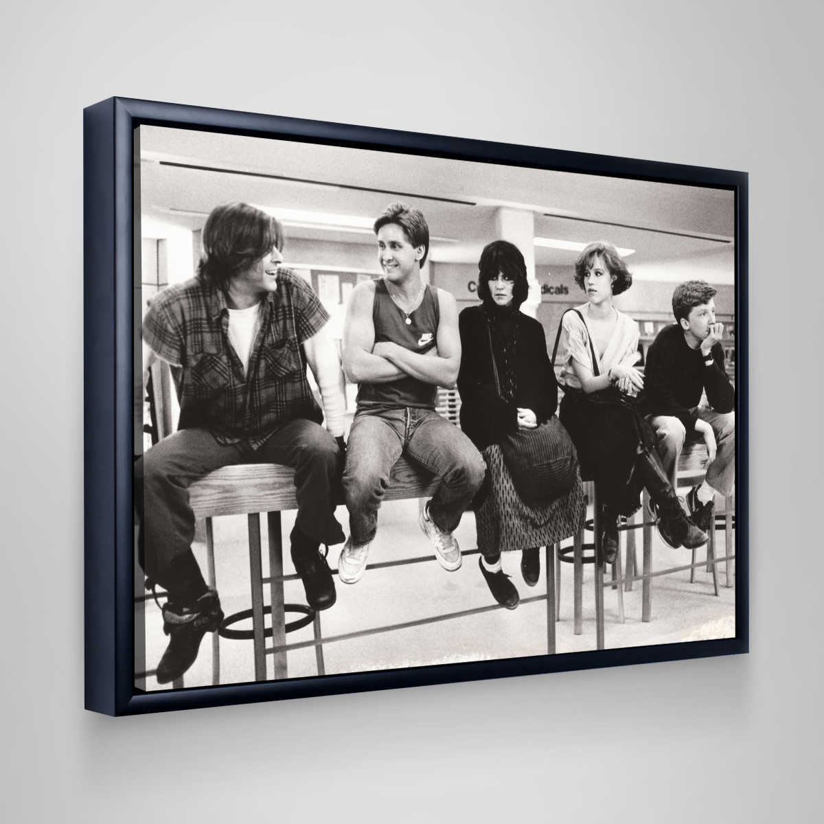 Exquisite Breakfast Club Wall Art for Home Decor