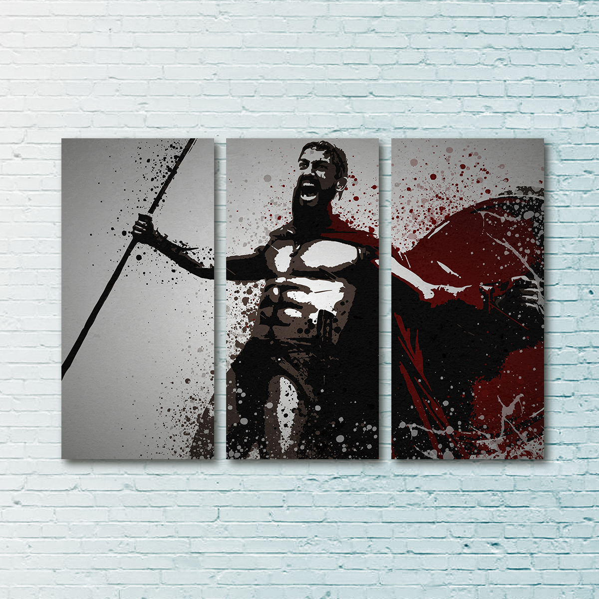 This is Sparta Stunning Wall Art by TM Creative Design