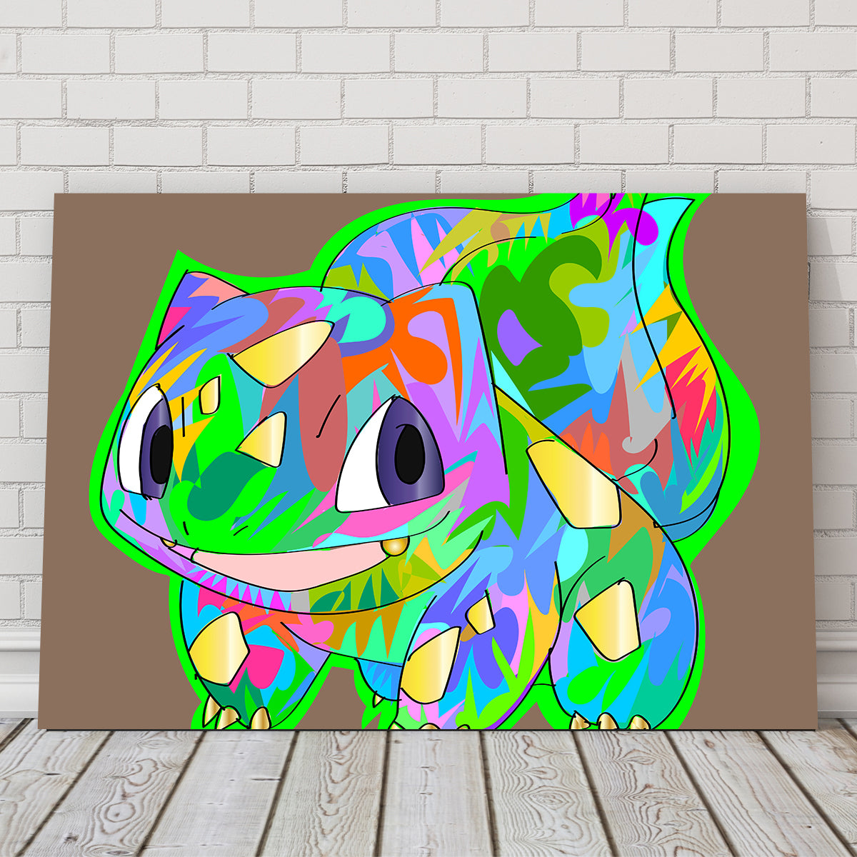 Bulbasaur Themed High - Quality Wall Art