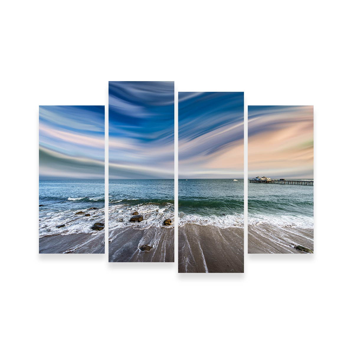 Dreamy Malibu-Themed Wall Art by Eileen Rollin