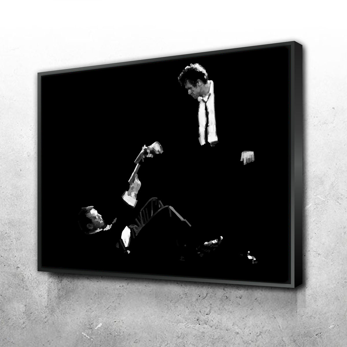 Stunning White Vs Pink Wall Art by Andy Brackpool