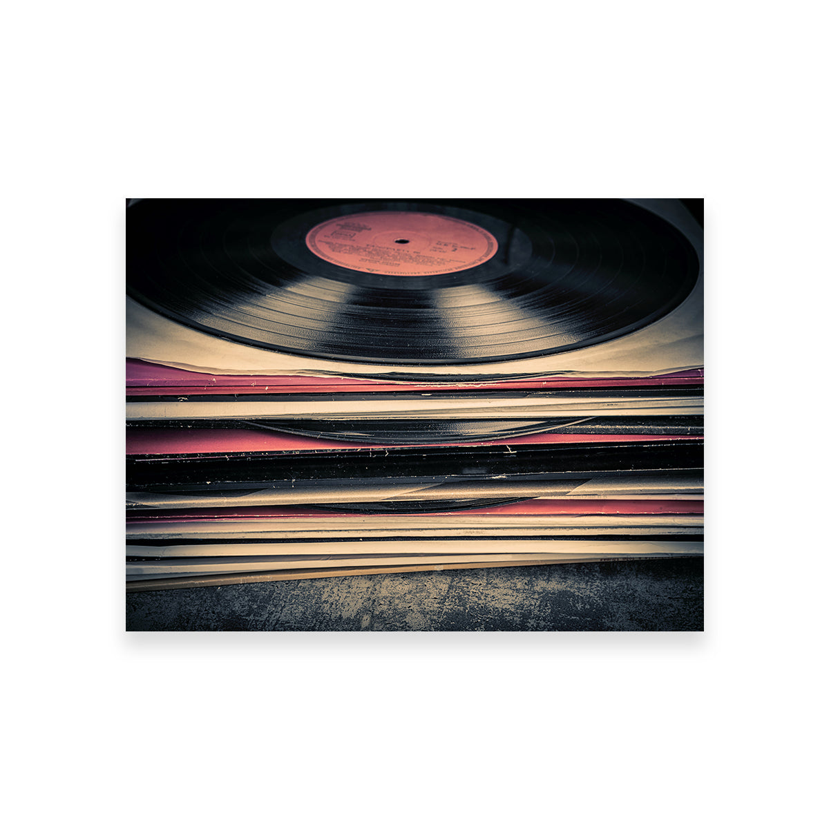 High - Quality Vinyl Records with Museum - Grade Canvas