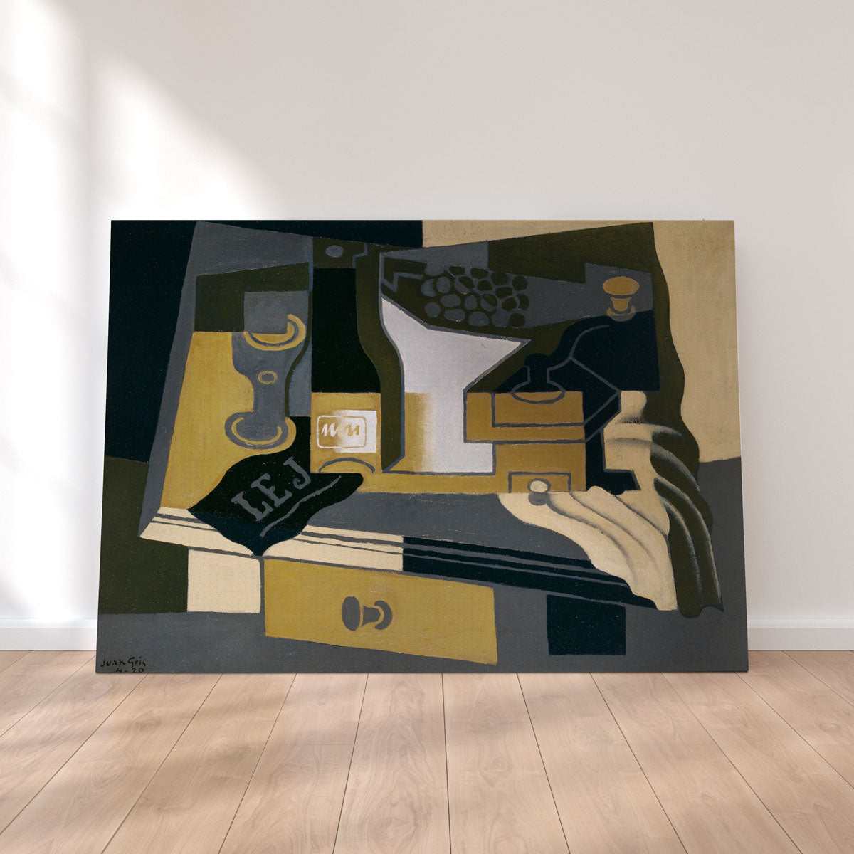 Exquisite Wall Art - Le Moulin à Café by Juan Gris