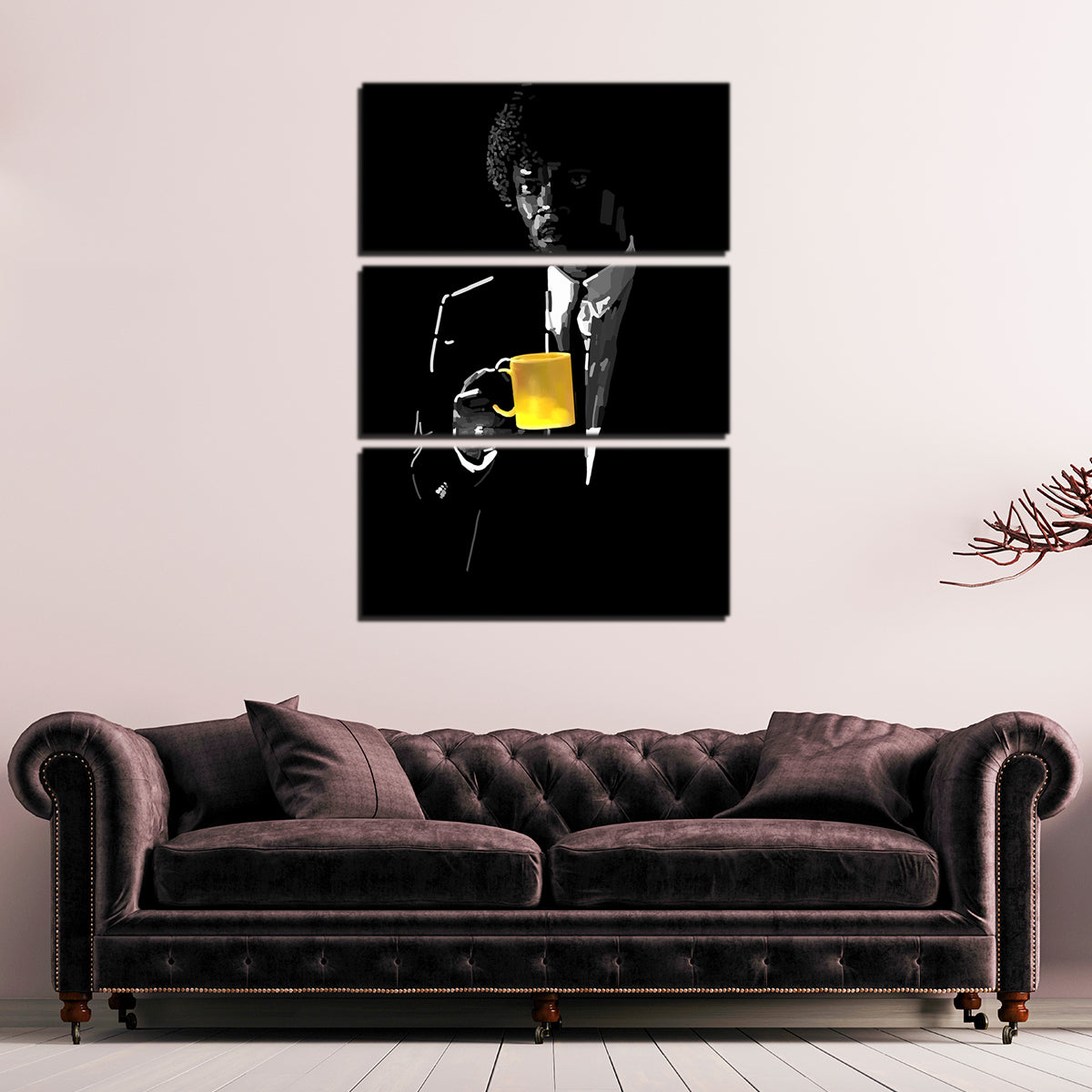 Stunning Jules And His Mug Wall Art by Andy Brackpool