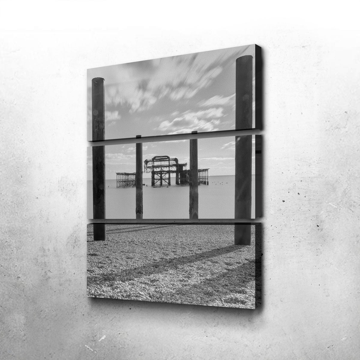 Stunning West Pier Wall Art by Mike Cotton
