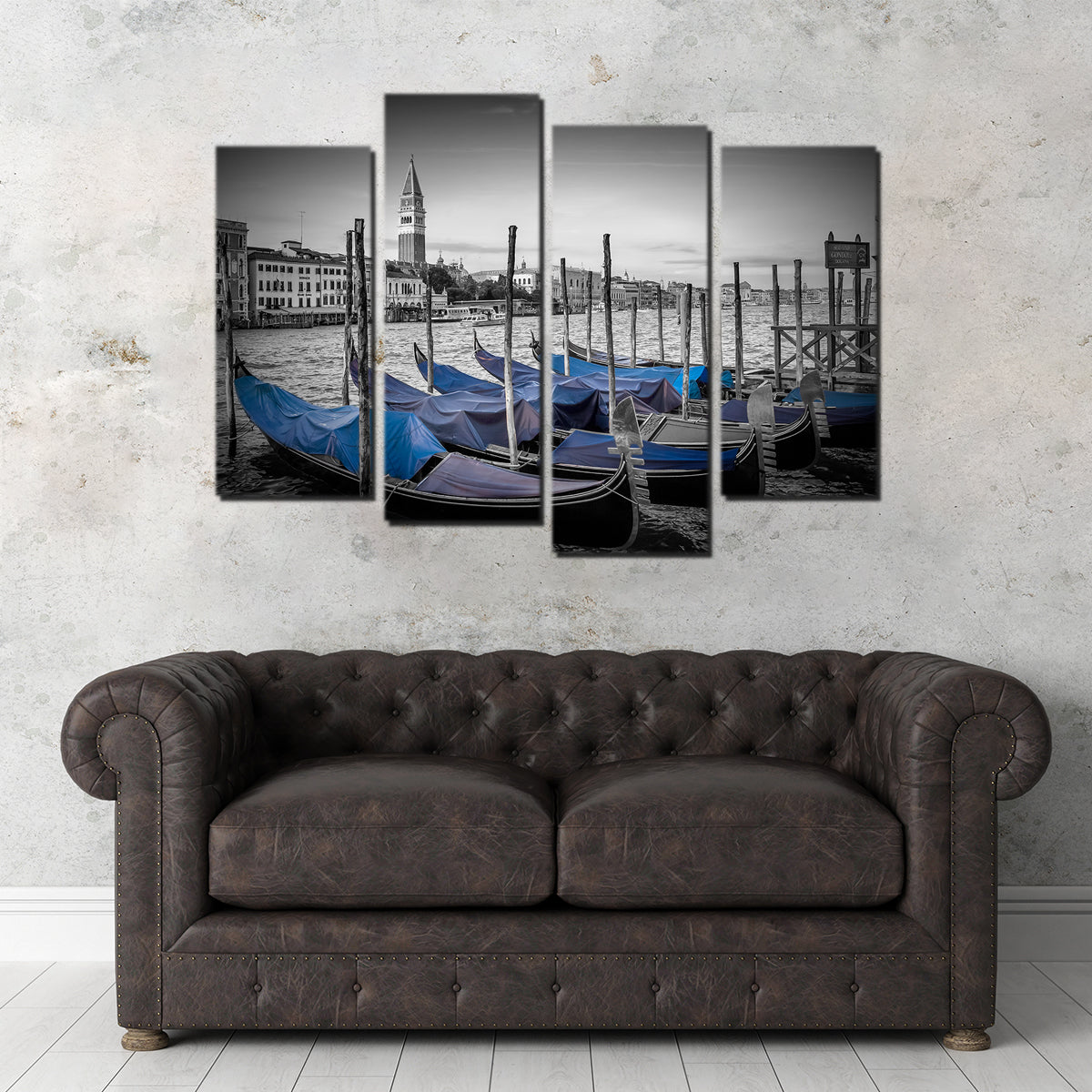 Stunning Venice Grand Canal and St Mark's Campanile Wall Art by Melanie Viola