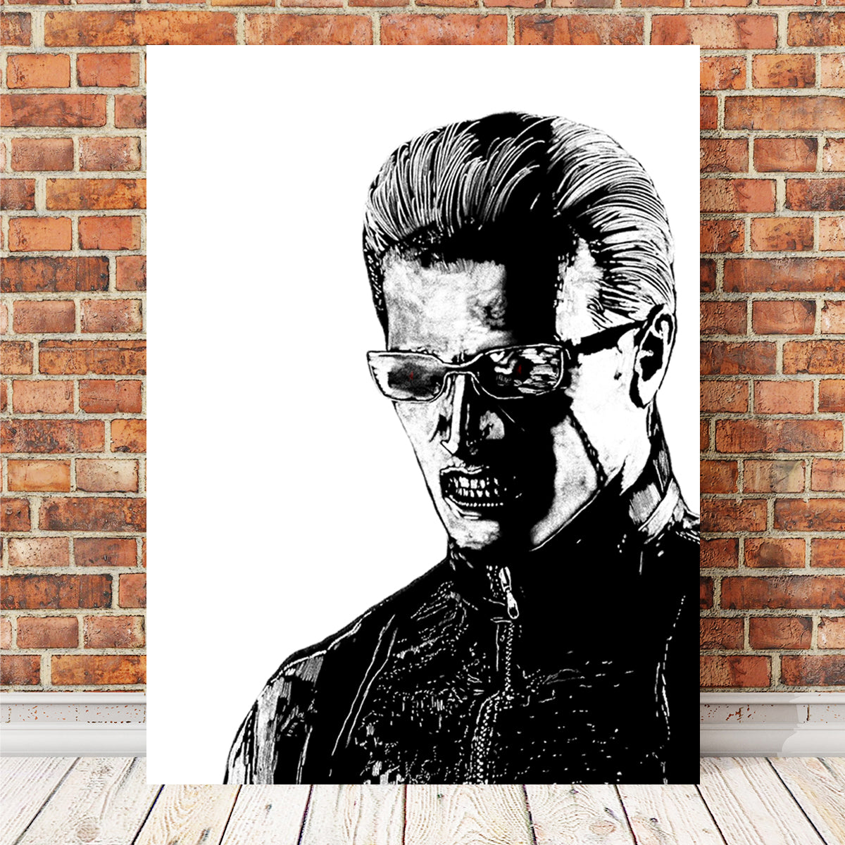 Stunning Wesker Wall Art by JPS Darko Art