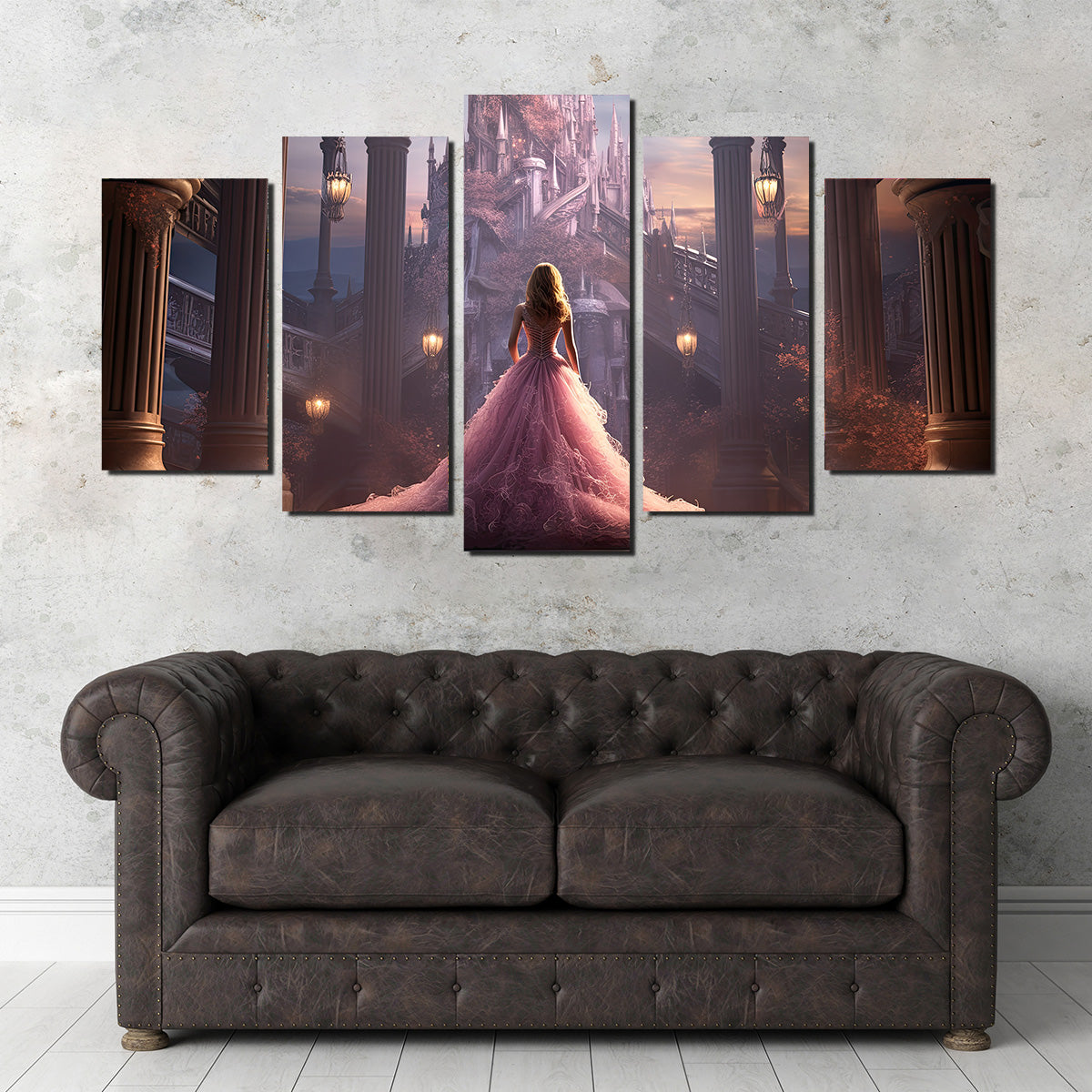Enchanting Fantasy Princess Wall Art