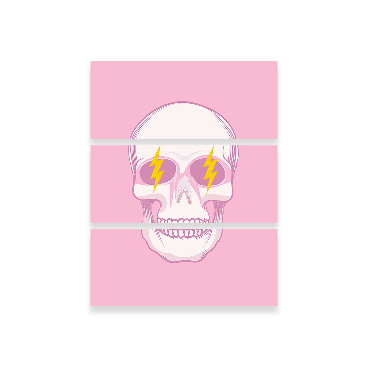 Thrilling Groovy Skull Wall Art - Ideal for Unique Home Decor