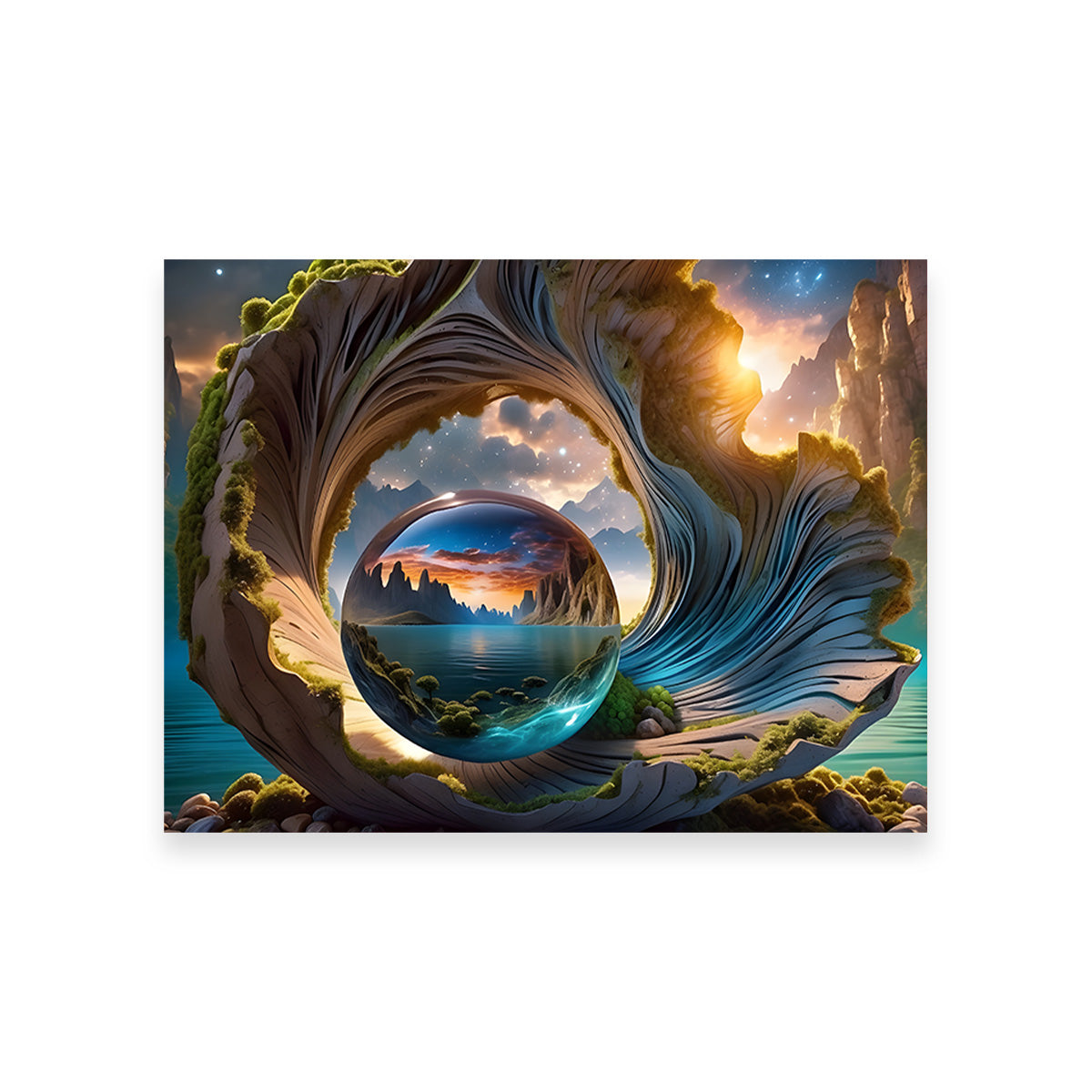 The Enchanting and Timeless Allure of Nature's Seashells Wall Art