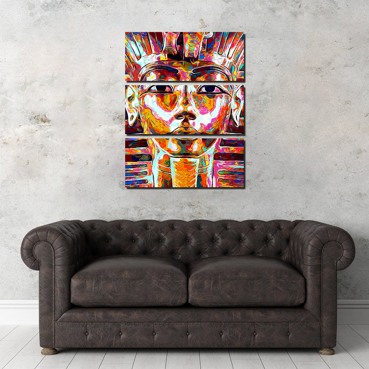 Exquisite King Tut Wall Art by Stephen Chambers