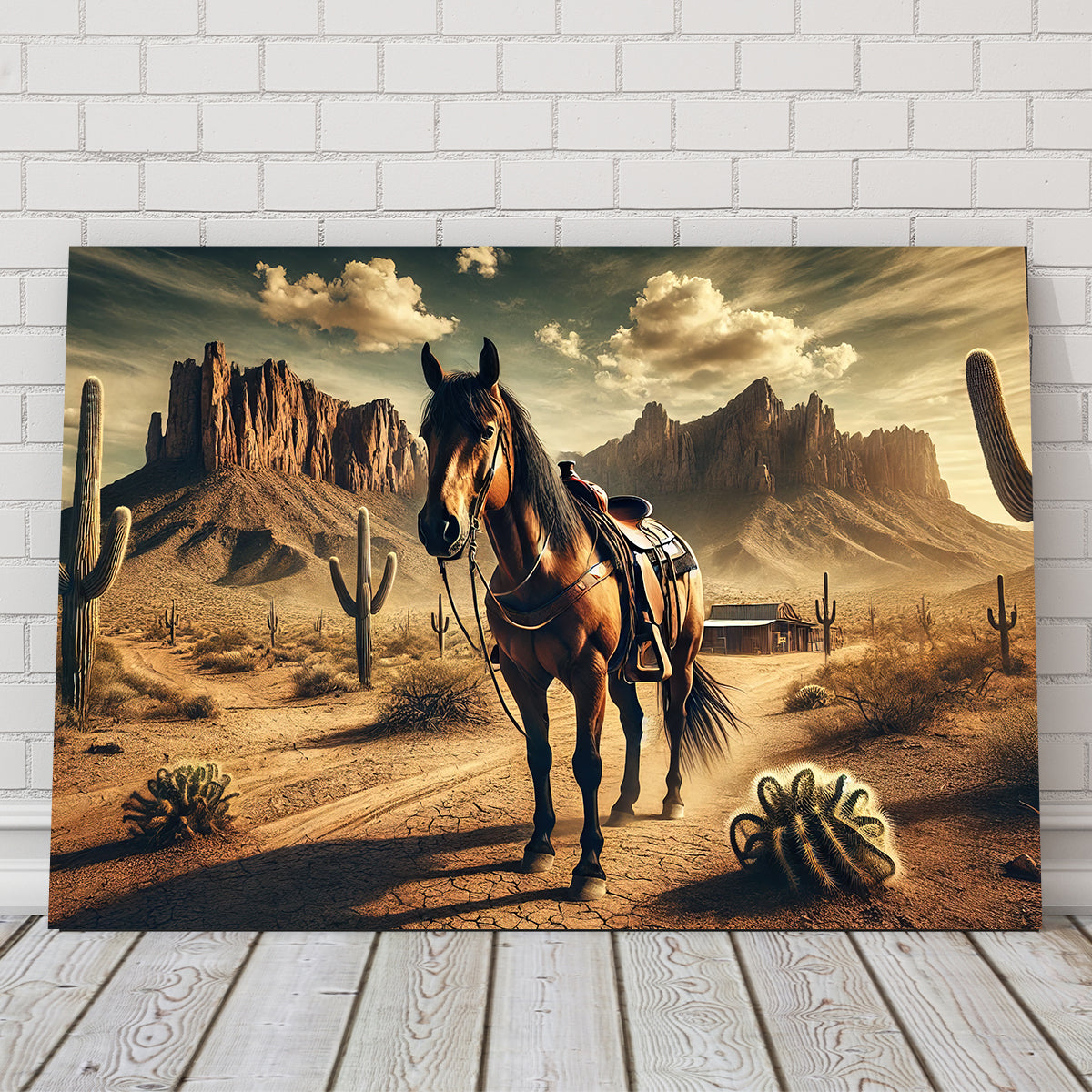 Exquisite Wild West Quarter Horse Wall Art for Stunning Decor