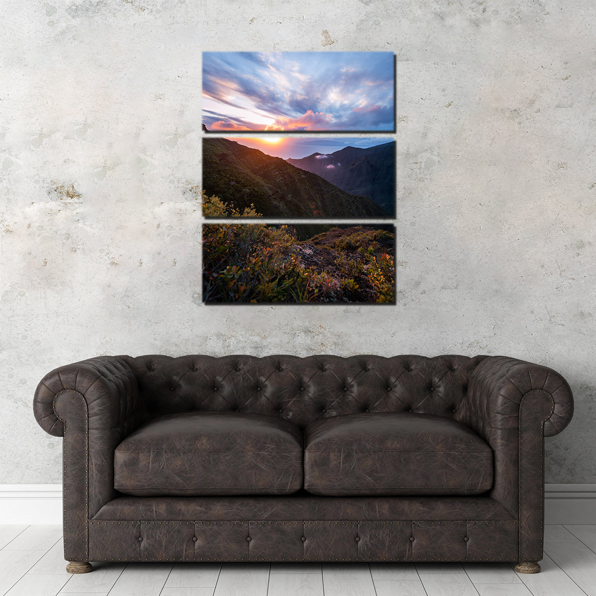 Stunning Sunset Ridge Wall Art by Lucas Moore