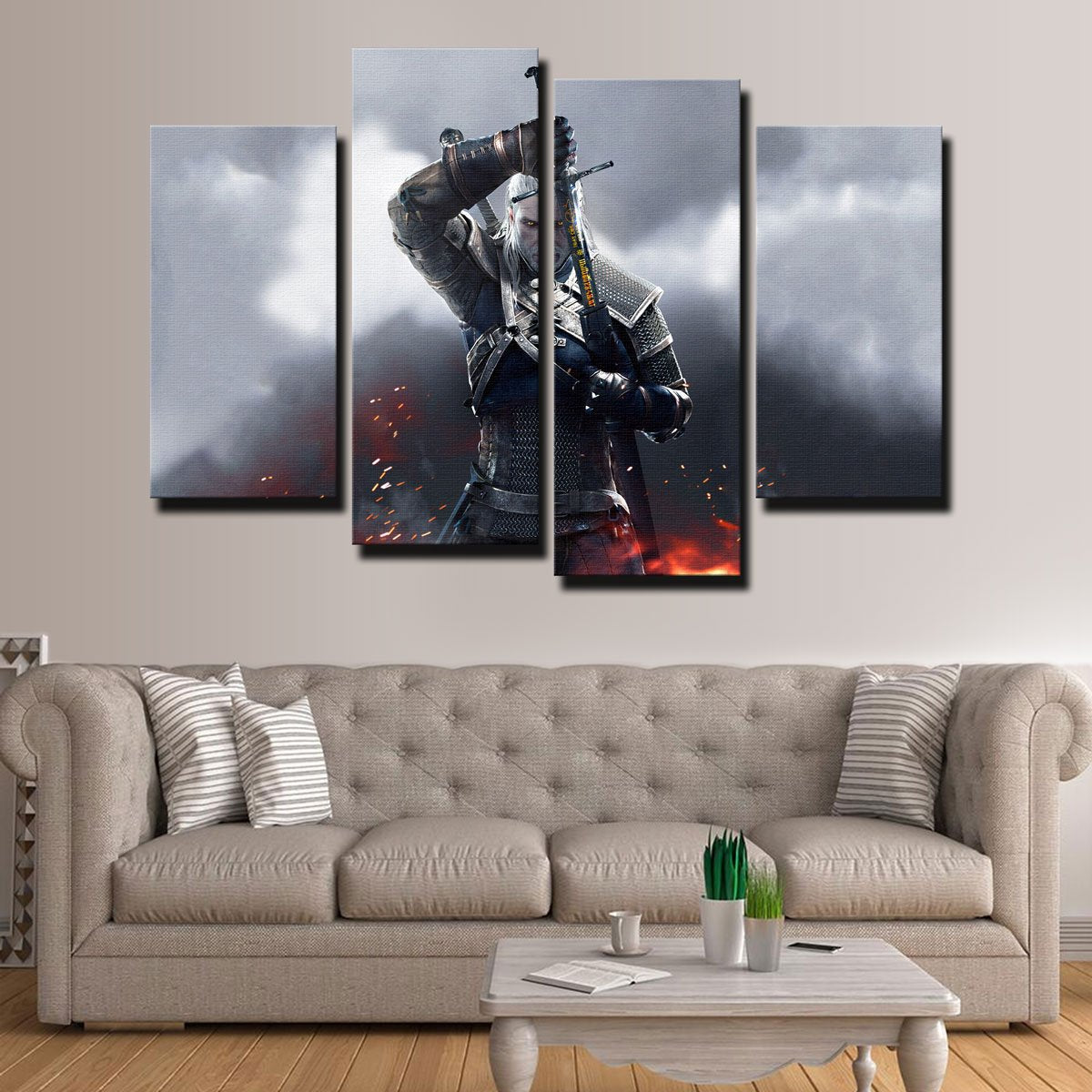 The Witcher Inspired Wall Art - Premium Quality Decor