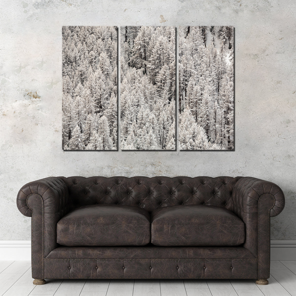 Late Snowfall Wall Art by Jeff Graphy - High - Quality Museum Canvas