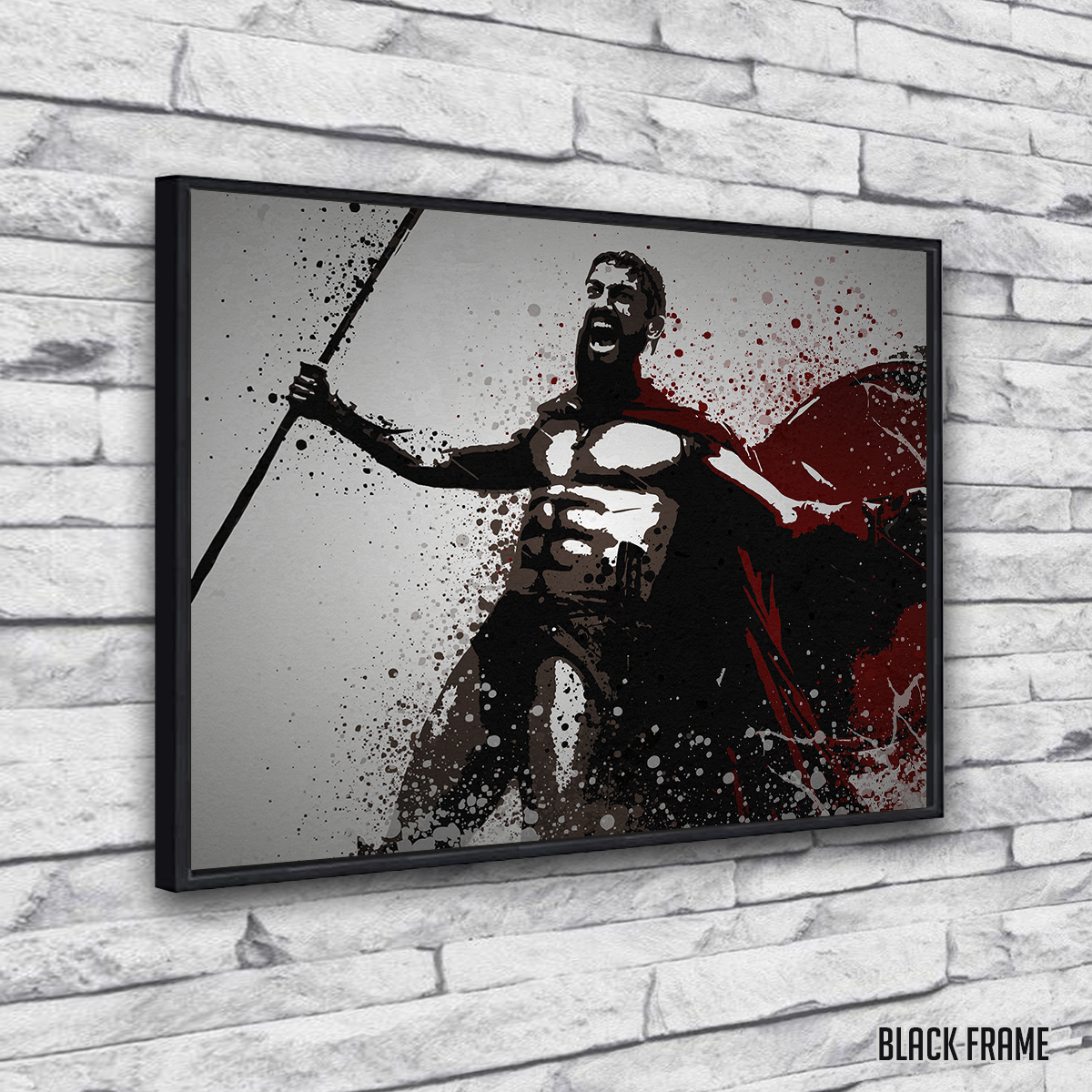 This is Sparta Stunning Wall Art by TM Creative Design