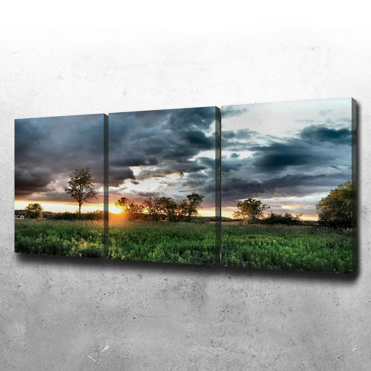 Exquisite Field & Sunset Wall Art for Stunning Home Decor