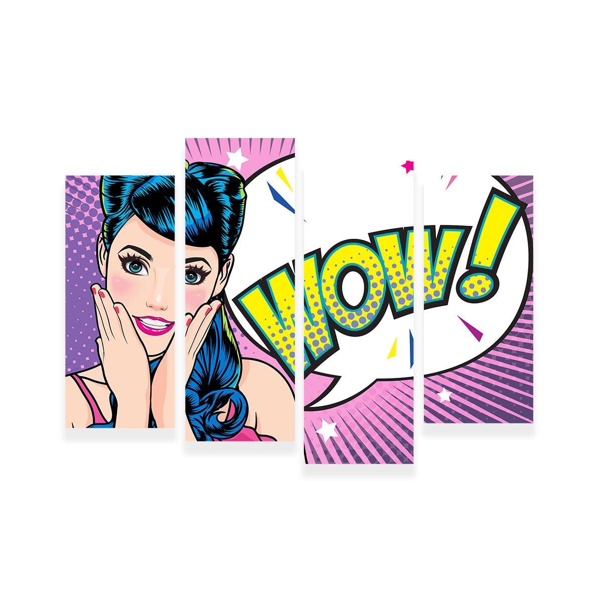 Stunning Wow Wall Art - Ideal for Home Decor