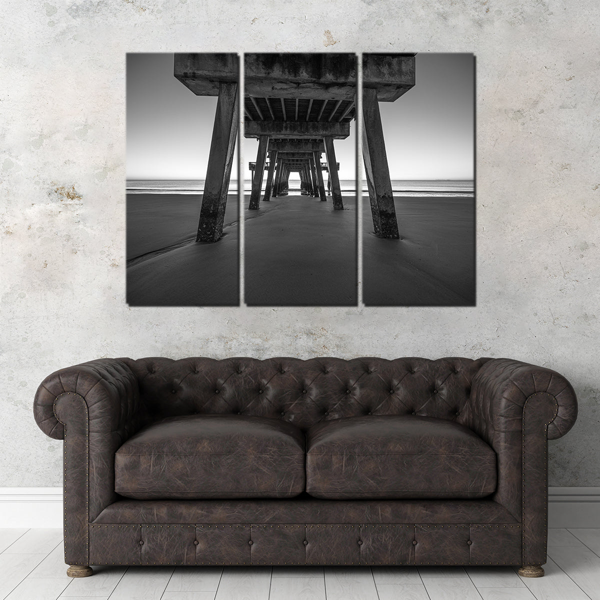 Stunning Tybee Island Black & White Wall Art by Barry Pack